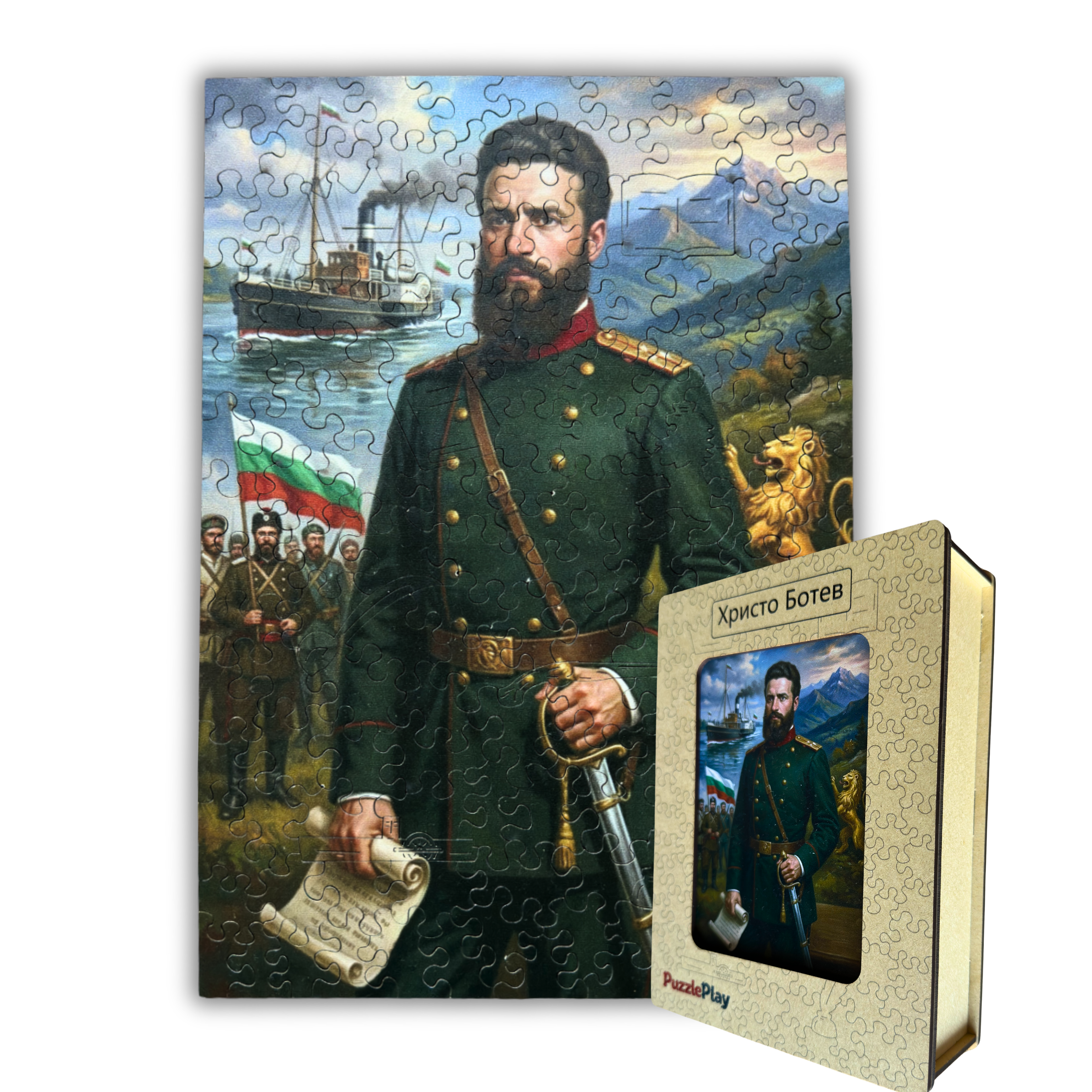 Дървен пъзел 