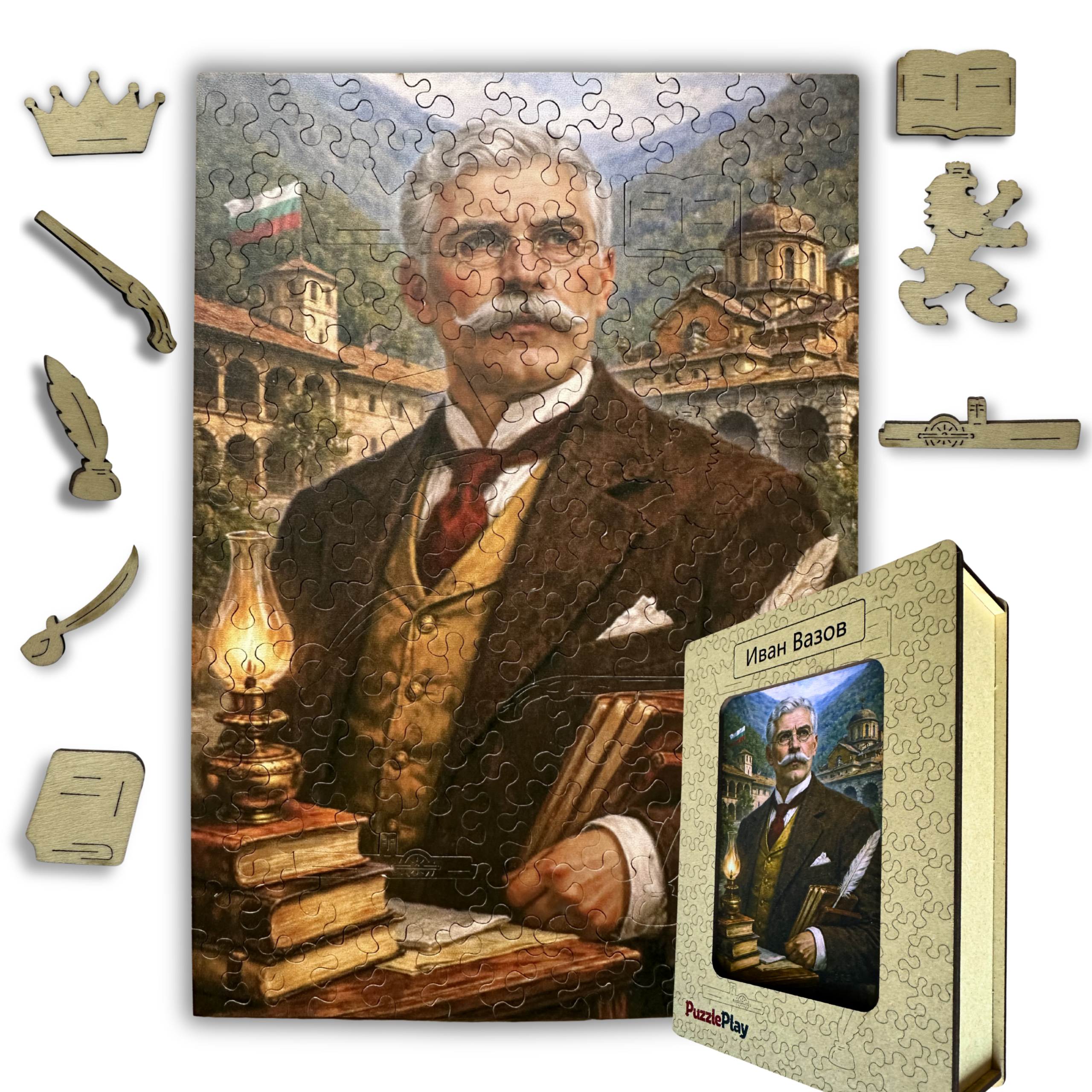 Дървен пъзел 