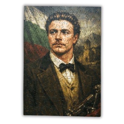 Дървен пъзел "Васил Левски"