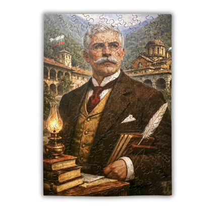 Дървен пъзел "Иван Вазов"